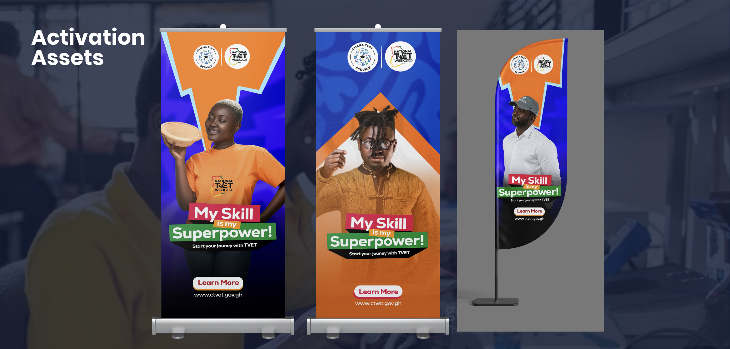 Ghana TVET Service social media post.
